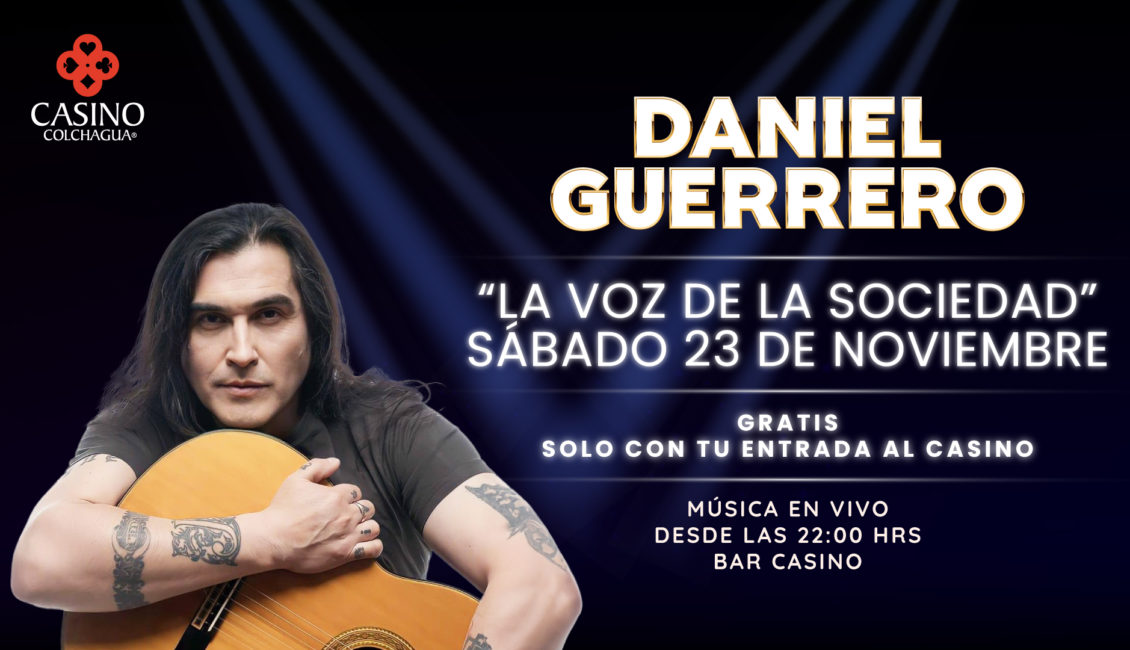 Daniel Guerrero en Casino Colchagua