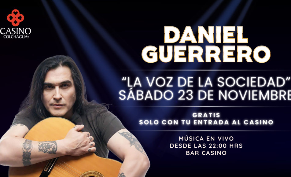 Daniel Guerrero en Casino Colchagua