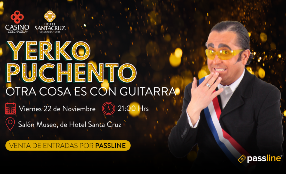 Yerko Puchento en Casino Colchagua